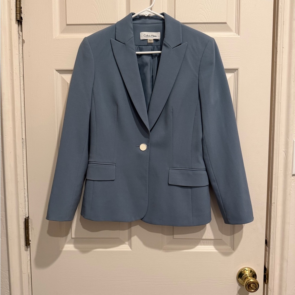 Calvin Klein Women's Blue Blazer